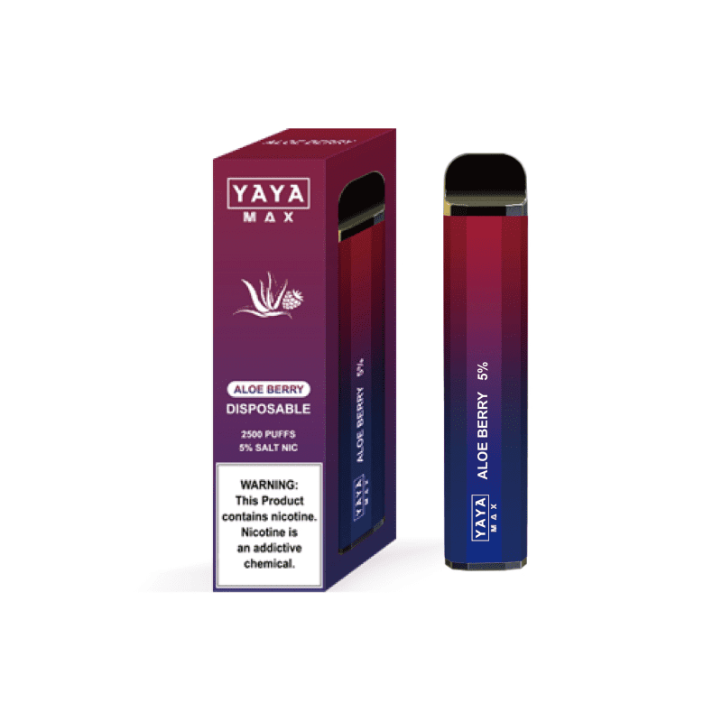 YAYA Disposable Vape Aloe Berry YAYA Max Disposable Vape (5%, 2500 Puffs)