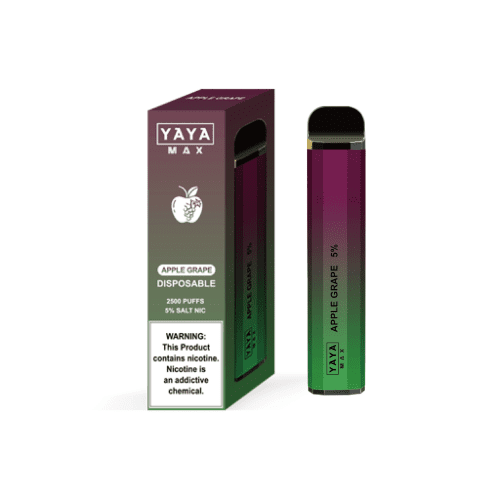 YAYA Disposable Vape Apple Grape YAYA Max Disposable Vape (5%, 2500 Puffs)