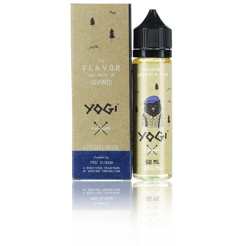 yogi juice yogi blueberry granola bar 60ml vape juice 5422306197615