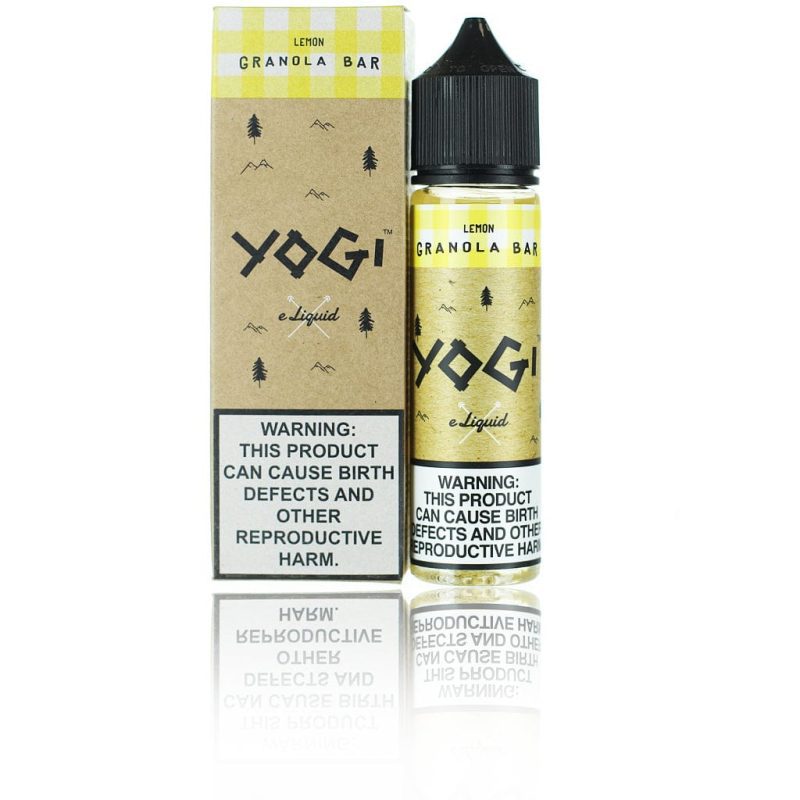 yogi juice yogi lemon granola bar 60ml vape juice 5422326415471