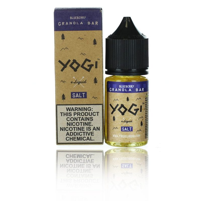 yogi juice yogi salts blueberry granola bar 30ml nic salt vape juice 3752612921461