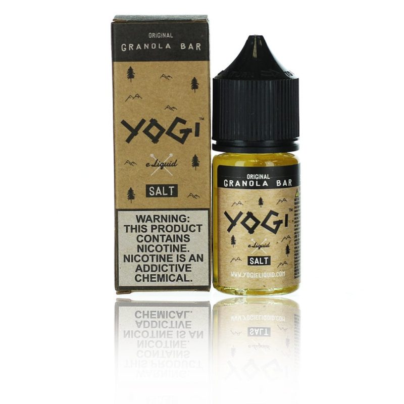 yogi juice yogi salts original granola 30ml nic salt vape juice 3752622194805