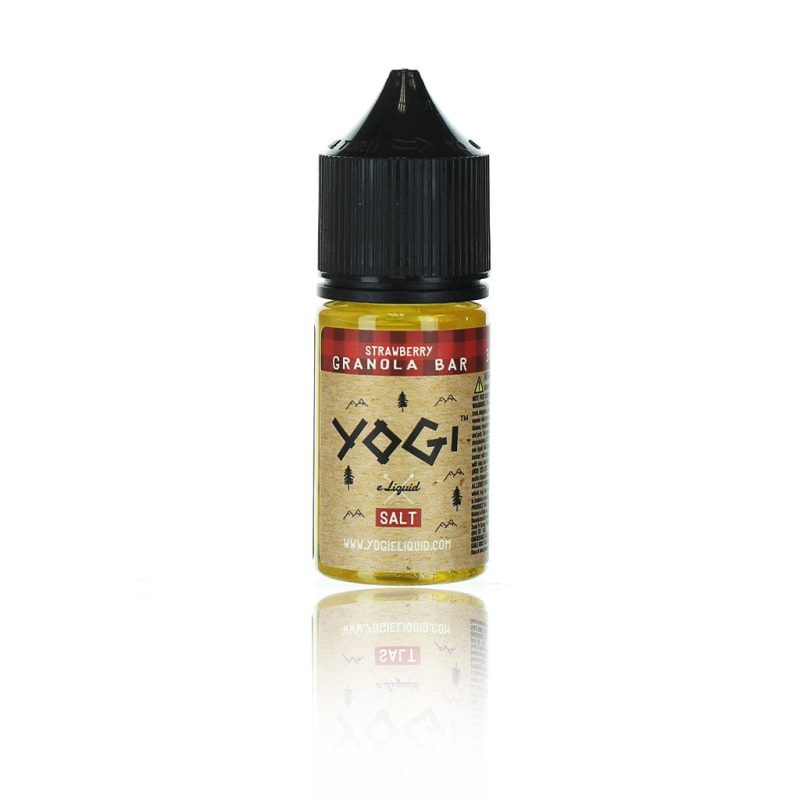 yogi juice yogi salts strawberry granola bar 30ml nic salt vape juice 3752625930357