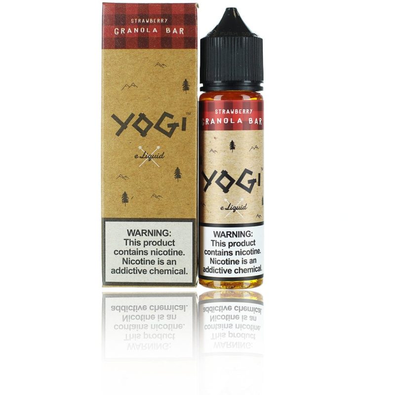 yogi juice yogi strawberry granola bar 60ml vape juice 5422339522671