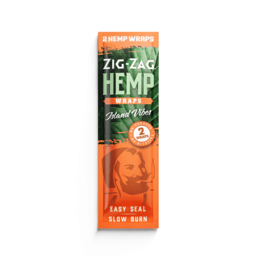 Zig-Zag Alternatives Island Vibes Zig-Zag Hemp Wraps (2x Pack)