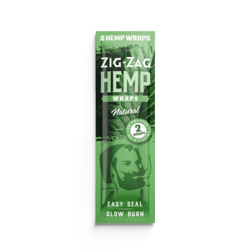 Zig-Zag Alternatives Natural Zig-Zag Hemp Wraps (2x Pack)